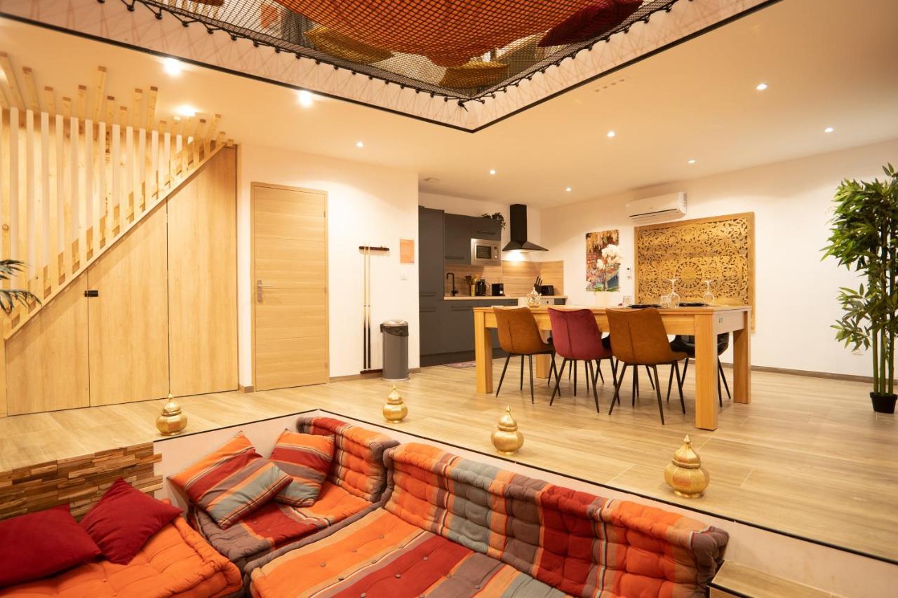 Capsule Marrakech I Chicha I Sauna I Balneo I Console Ps5 I Cinema Trith-Saint-Leger Exterior foto