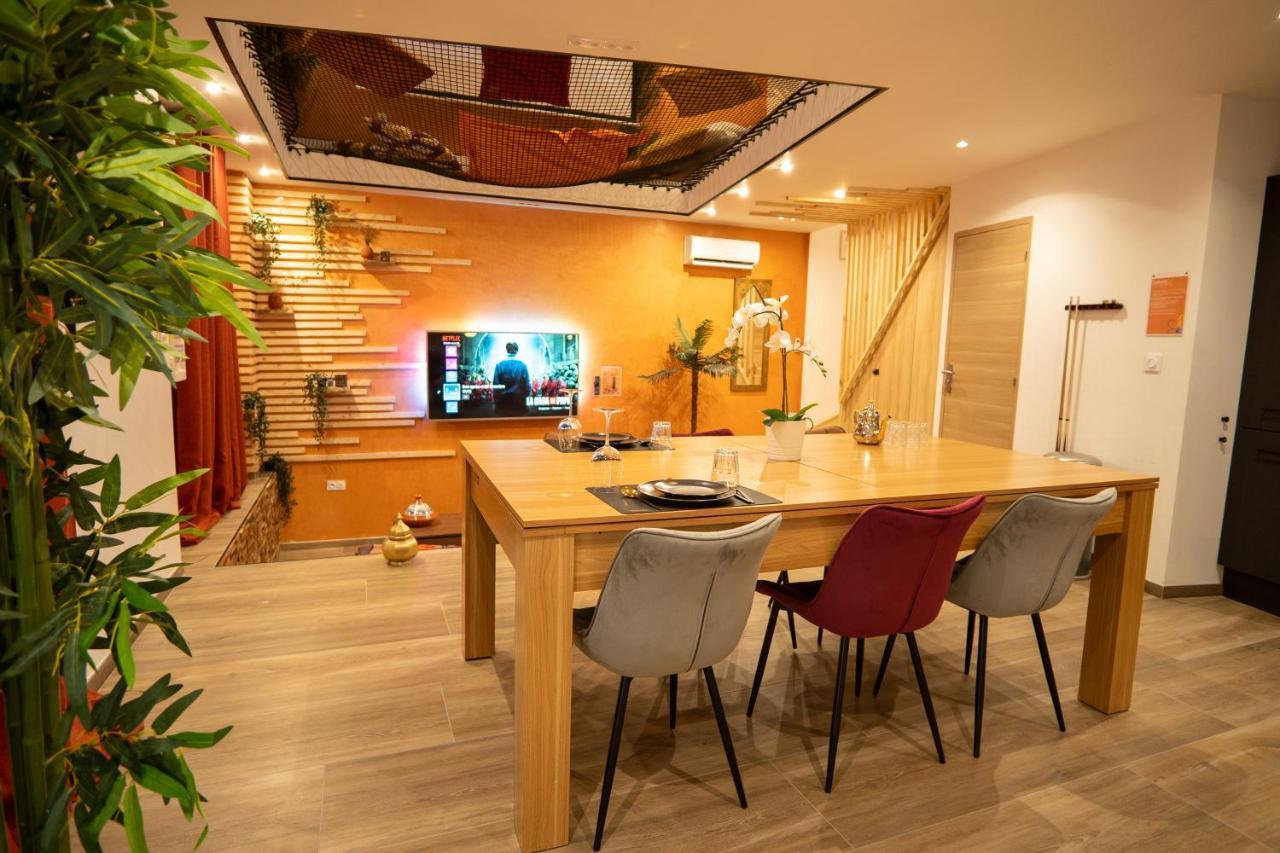 Capsule Marrakech I Chicha I Sauna I Balneo I Console Ps5 I Cinema Trith-Saint-Leger Exterior foto
