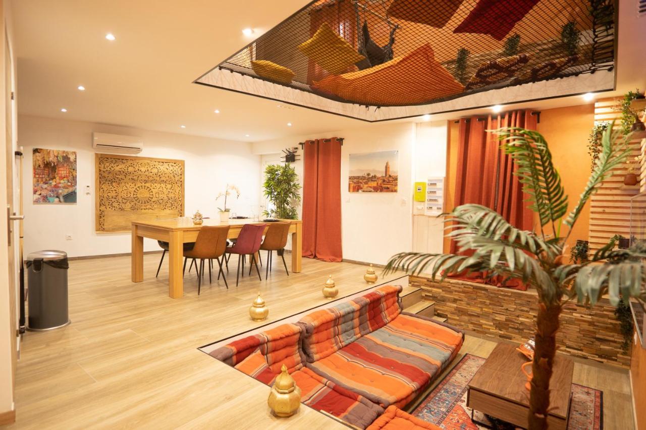 Capsule Marrakech I Chicha I Sauna I Balneo I Console Ps5 I Cinema Trith-Saint-Leger Exterior foto