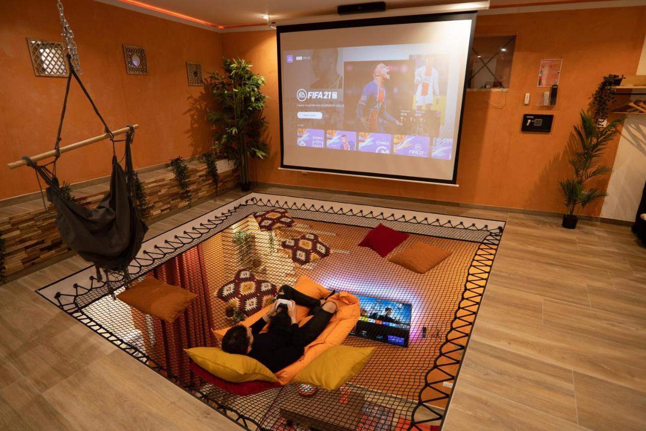 Capsule Marrakech I Chicha I Sauna I Balneo I Console Ps5 I Cinema Trith-Saint-Leger Exterior foto